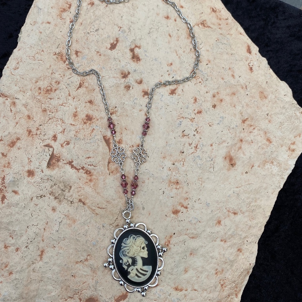 Lolita Zombie Cameo Necklace
